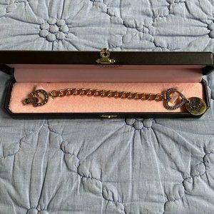 Juicy Couture Heart and Horseshoe Bracelet